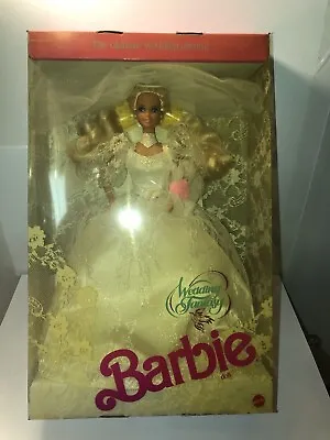 Vintage 1989 Wedding Fantasy Barbie Doll - Mattel NEW IN BOX! • $25