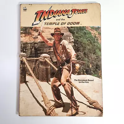Indiana Jones And The Temple Of Doom Storybook Based On The Film Softback Armada • $12