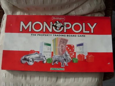 £18.99 • Buy Waddingtons Monopoly Vintage Classic Edition Board Game 1993 Used 