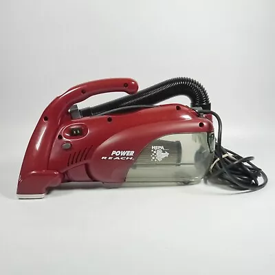 $31.45 • Buy Dirt Devil Hand Vacuum 08245 Power Reach Handheld Bagless HEPA Vacuum