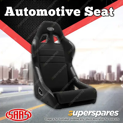1 X SAAS Sports Seat Fixed Back Mach II Black Color - ADR Compliant • $339.95