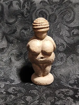 Greek Goddess Venus Of Willendorf Reproduction Paleolithic Age Mini Figurine • $8