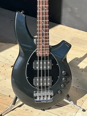 2004 Music Man Bongo HH 4-string Bass In A Sapphire Black She's Simply Stunning. • $2495