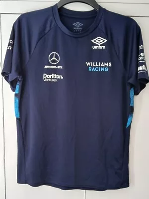 Umbro Williams F1 Team T-Shirt Size Medium Adults 38  Chest • £6