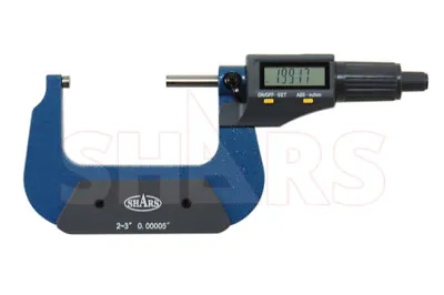 Shars 2-3  0.00005  Digital Electronic Outside Micrometer  Carbide Tip P] • $59.99