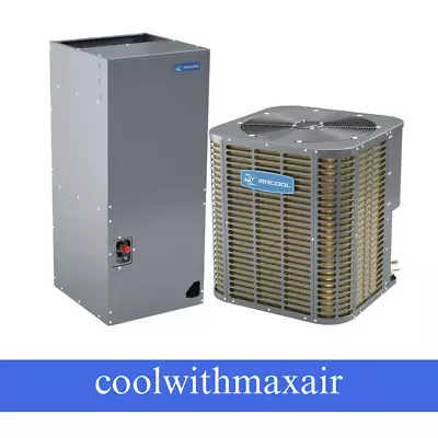 2 Ton 15 SEER MrCool Central Heat Pump + AC Split System - Multiposition • $2498