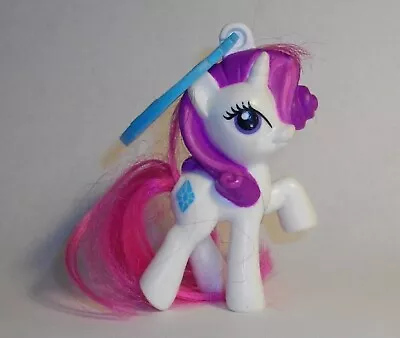 My Little Pony Rarity Toy With Clip 2012 McDonalds • $1.99