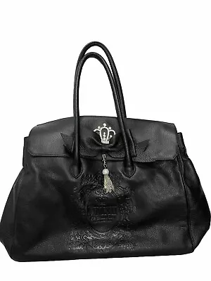 Brighton My Flat In London Royce Black Handbag Travel Tote • $199.99