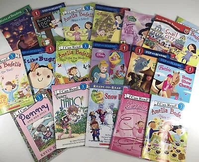 Random Lot Of 10 Level 1 Step Into Reading | I Can Read | Learn To Read FOR GIRL • $15.98