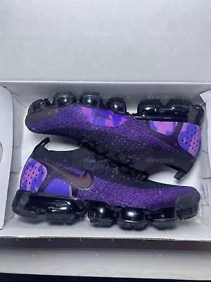 DS Nike Air VaporMax Flyknit 2 Purple Men's Air Cushion Shoes Us8-11 Brand New • $155.99