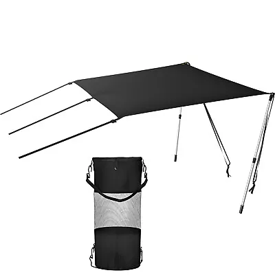 VEVOR T-top Shade Extension 6'x5' T-top Extension Kit With Telescopic Poles • $44.99