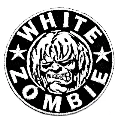 White Zombie Rock Music Embroidered Iron On Patch Applique • $5.74