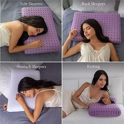 PharMeDoc Ventilated Cooling Memory Foam Pillow - Removable Pillow Case • $29.95