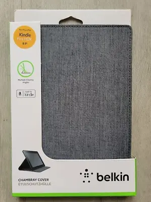 Belkin Chambray Cover For Kindle Fire Hd 8.9  Gray Color • $13.99