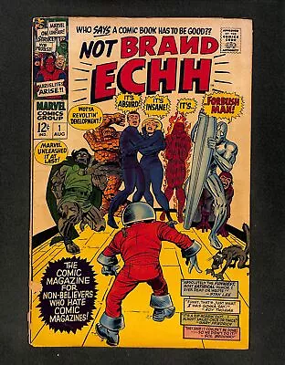 Not Brand Echh #1 1st Appearance Forbush Man-Parody! Marvel 1967 • $6