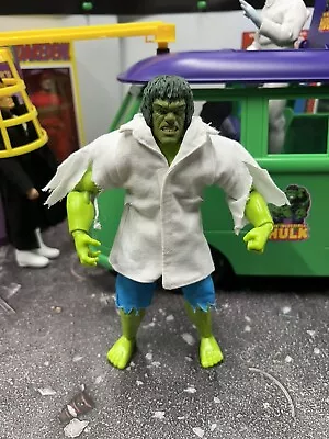 Custom Mego Style 50th WGSH Lou Ferrigno Incredible Hulk With Box And COA 8” • $100