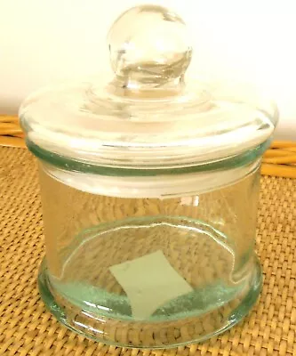 Glass Jar--round--with Suction Tight Lid--unwanted Gift • $5