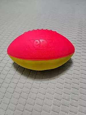 Original Parker Brothers Official Nerf Football Neon Yellow Pink Vintage USA • $27