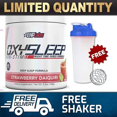 $60.99 • Buy Ehp Labs Oxy Sleep Fat Burning Oxysleep Formula 40srv||oxy Shred Sleep Recovery