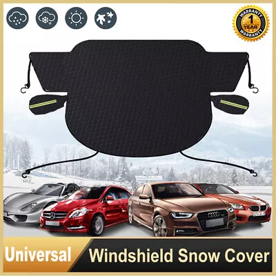 Car Windshield Snow Cover Waterproof Protection Snow Ice Frost For SUV Truck Van • $36.92