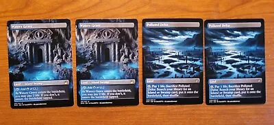 Magic The Gathering - AI ART - Watery Grave & Polluted Delta • $10
