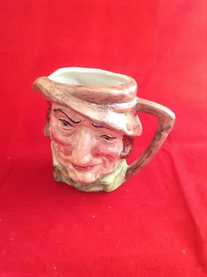 Small Vintage Artone Jan Stewer Character Jug Hand Painted • £14