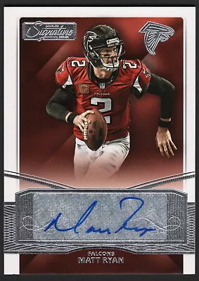 Matt Ryan 2015 Donruss Signature Series Autograph #248 Auto Falcons MVP QB SSP • $78