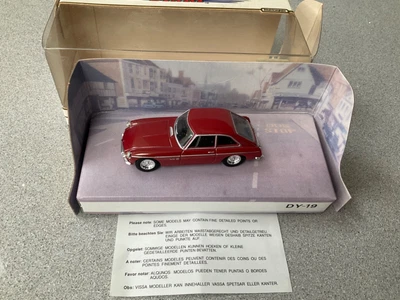 £9 • Buy Dinky 1:43 Mgb Gt In Dark Red. Dy19