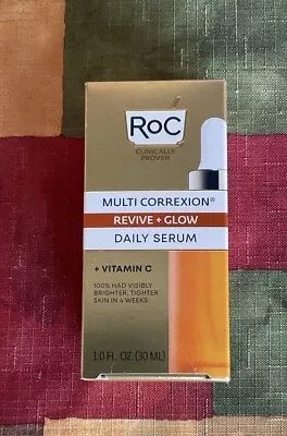 ROC Multi Correxion Revive Glow Daily Serum Vitamin C Brighter Tighter Skin (H2) • $15.98