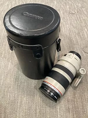 Canon EF 35-350mm F3.5-5.6L USM AF Zoom Lens With Original Box And Leather Case • $299.99