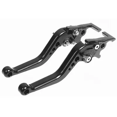 Pair CNC Aluminum Motorcycle Front Rear Disc Clutch Brake Lever Handle Universal • $19.46