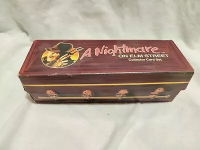 🤖 A NIGHTMARE ON ELM STREET: Collector Card Set In Coffin Box Full Of Cards  • £99.99