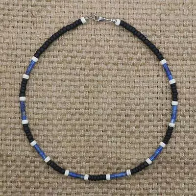 2023 Summer Beach Bohemia Surfer Necklace For Men Coconut Shell Beaded Necklace • $10.49