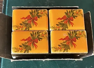 Rare Vintage Art Deco Enamel Match Box Cover Holder Lot 4 W/8 Vulcan Match Boxes • $60