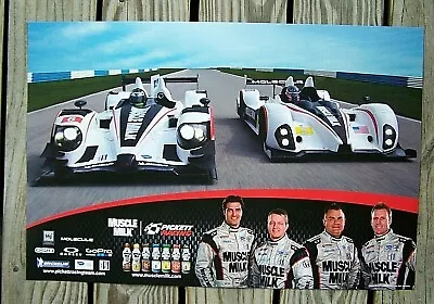 IMSA Aston Martin Racing Poster Muscle Milk Team Measures 24  X 16  Excellent!! • $7.95