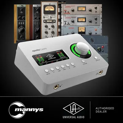 Universal Audio Apollo Solo TB3 HERITAGE EDITION Audio Interface W/ US$2.5k Plug • $1129