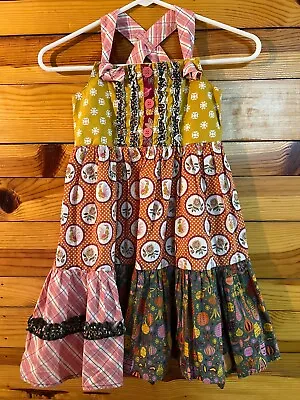 Matilda Jane Austin Rivers Knot Dress Girls Choose Your Own Path Size 8 • $34.99