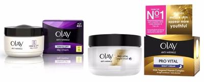 £9.85 • Buy Olay Anti-Wrinkle Firm & Lift Day Cream,Pro Vital Night Cream 50ml