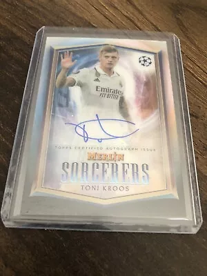 2022-23 Topps Merlin Toni Kroos Signed Sorcerers Auto Real Madrid • $50