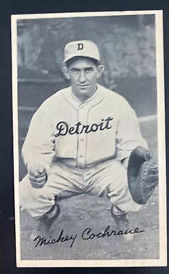 Mint USA Real Picture Postcard Baseball Player Mickey Cochrane Signed • $299.99