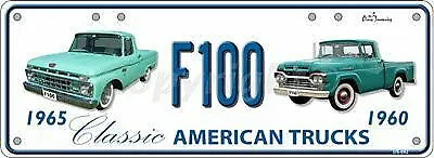 Ford F100 Ute Utility Effy Car Number Plates Licence Vanity Sign License Plate • $37.99