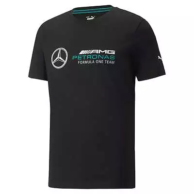 [534229-01] Mens Puma MAPF1 MERCEDES ESSENTIAL LOGO TEE • $29.99