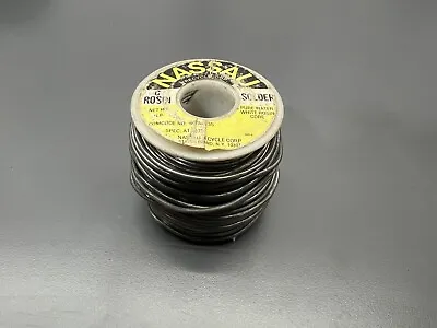 16.4 Oz. Roll Nassau Spec At 7076 Pure Water White .070 Dia C Rosin Core Solder • $40