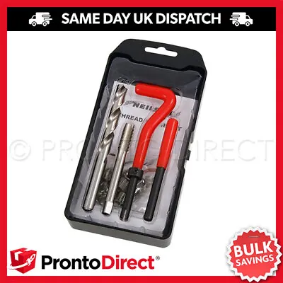 £8.99 • Buy Thread Repair Kit M10 X 1.5 X 13.5mm Twist Drill Tap Tool Set Workbench 15 Pcs
