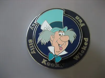 Disney Pin Mad Hatter – Mad Crazy Silly Kooky Wicked Fun Spinner 2014 • $4