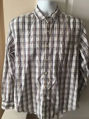 J Crew Shirt Mens Size Large Tailored Fit Plaid Long Sleeve Button Front • $12