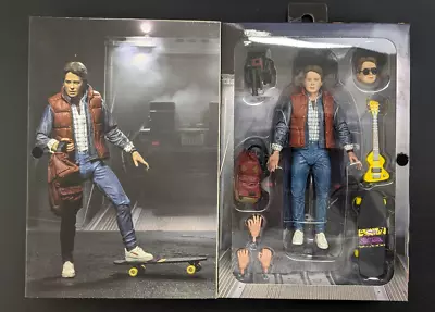 NECA Back To The Future Ultimate MARTY MCFLY Action Figure Reel Toys 35th  • $45