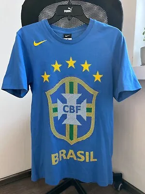 BRASIL NATIONAL TEAM FOOTBALL SHIRT SOCCER JERSEY NIKE Sz. S • $29.99