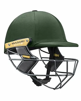 Masuri T Line Titanium Cricket Batting Helmet - Green - Senior • $236.33