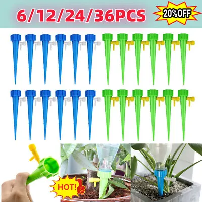 £10.56 • Buy Self Watering Spikes Plant Garden Automatic Water Bottle Drip Irrigation